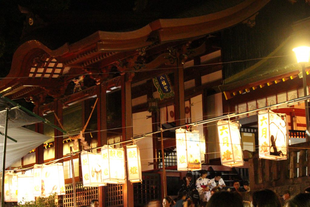 鹿児島神宮　六月灯